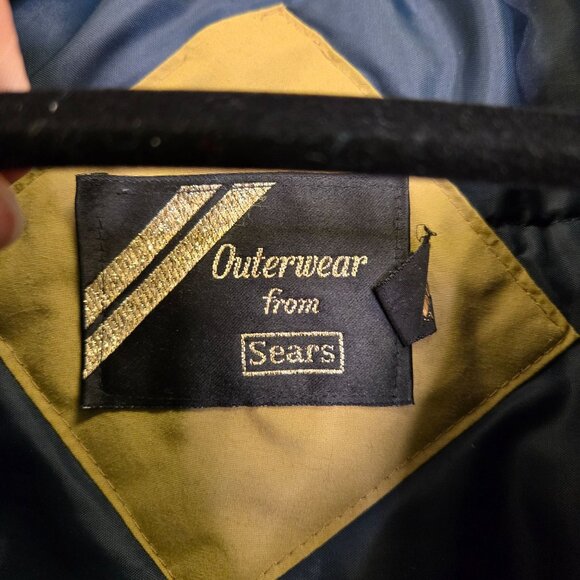 Vintage Men's M Tall Brown Insulated Barn Work Coat Field Jacket Pockets & 3M Th - Picture 16 of 16